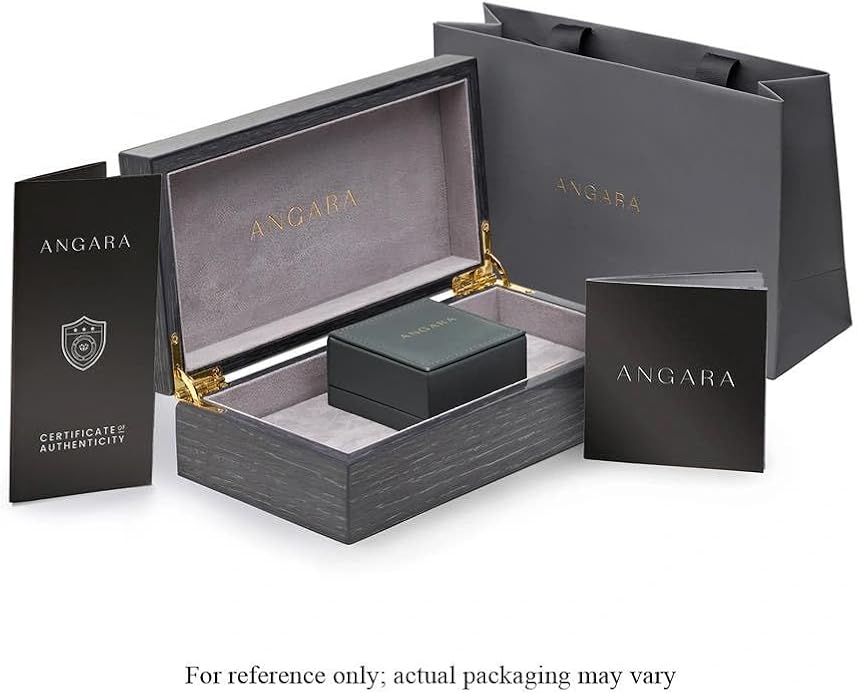 Angara Natural Blue Sapphire Solitaire Engagement Ring for Women | Oval Shape Blue Sapphire Ring in 14K Solid Gold/Sterling Silver/Platinum | September Birthday, Gemstone Jewellery Gift