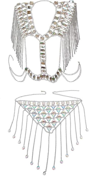 Connie Cloris Women's Sexy Suit Body Chain