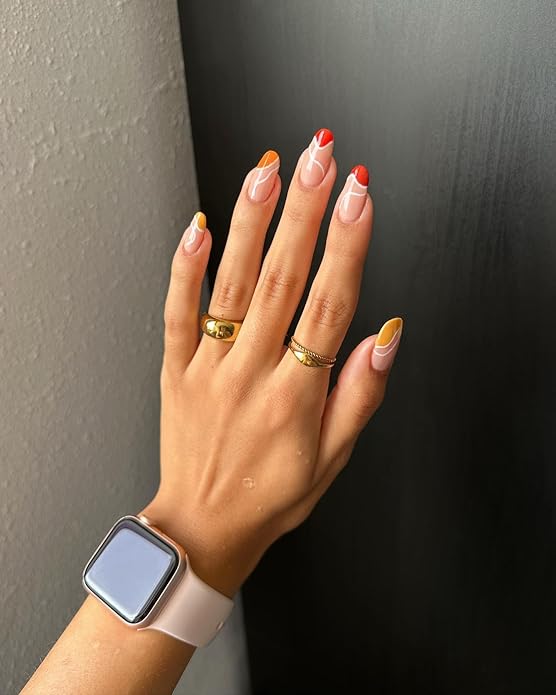 Hey Harper Gold Ring for Women - Gold Plated Stacking Waterproof & Sweatproof Jewerly Ring - Everday Non Tarnish Cute Fashion Circle Rings