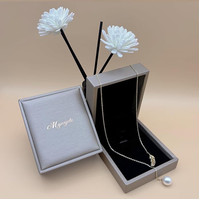 Pearl Necklaces for Women,Charm Choker Necklaces with Natural Freshwater Cultured Pearls,Dainty Pendants Necklaces Daily Wear or Fashion Gift for Women