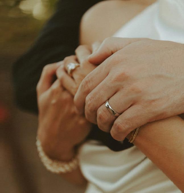 TIGRADE 2mm 4mm 6mm 8mm 10mm Titanium Ring Plain Dome High Polished Wedding Band Comfort Fit Size 3-15