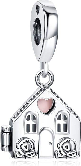 Annmors Charms for Bracelets Family Animal Safety Chains Nature Dangle for Women Bracelets & Necklace Pendant