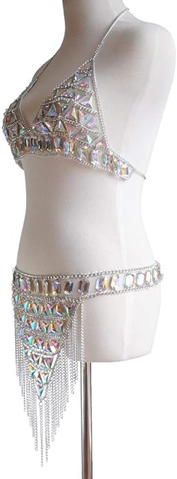 Connie Cloris Women's Sexy Suit Body Chain