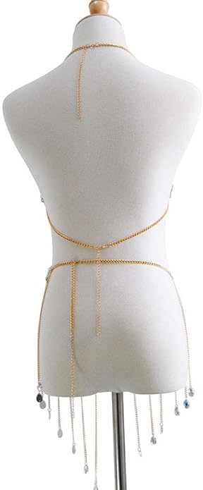 Connie Cloris Women's Sexy Suit Body Chain
