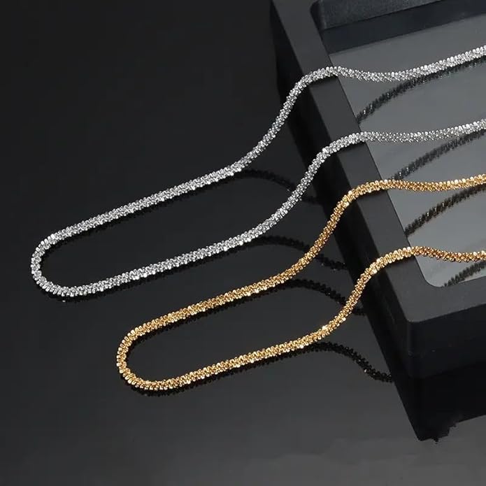 ASCOMY Layered Necklaces for Women Dainty Gold Necklace 14K Gold Plated Herringbone Necklace for Women Pearl Cross Necklace Paperclip Cuban Figaro Rope Satellite Chain Gold Choker Trendy Jewelry Gift