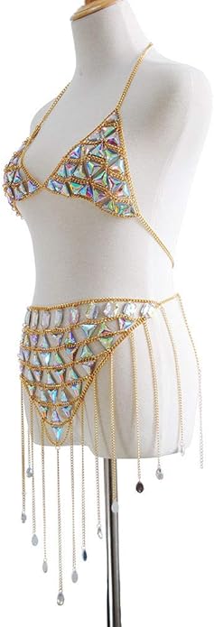 Connie Cloris Women's Sexy Suit Body Chain