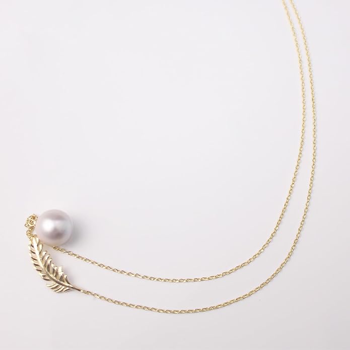 Pearl Necklaces for Women,Charm Choker Necklaces with Natural Freshwater Cultured Pearls,Dainty Pendants Necklaces Daily Wear or Fashion Gift for Women
