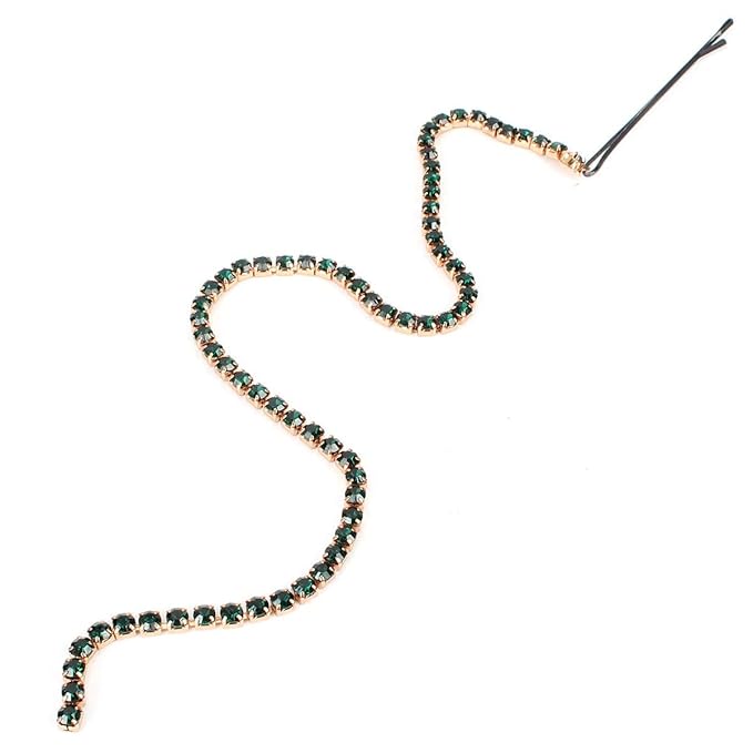 6PCS Dreadlocks Metal Tassel Ponytail Multi-Strand Hair Chain Prom Party Concave styling hair accessories hair extension chain with clip for girls and women (multicolor)