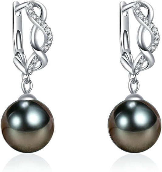 Gifts for Women: Pearls Earring for Wife, Mom, Birthday, Wedding, Christmas, Valentine's Day