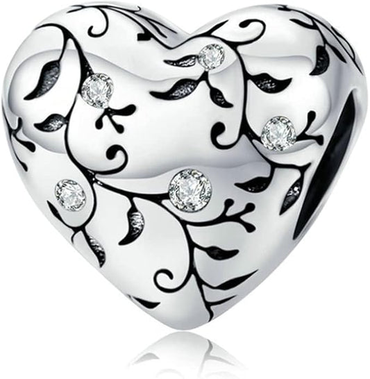 Annmors Charms for Bracelets Family Animal Safety Chains Nature Dangle for Women Bracelets & Necklace Pendant