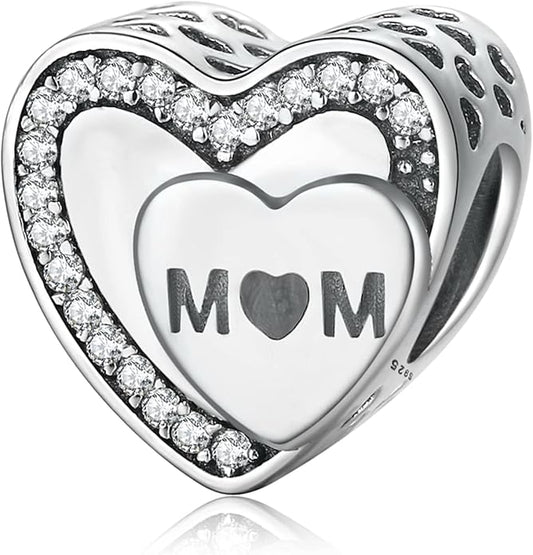 Annmors Charms for Bracelets Family Animal Safety Chains Nature Dangle for Women Bracelets & Necklace Pendant