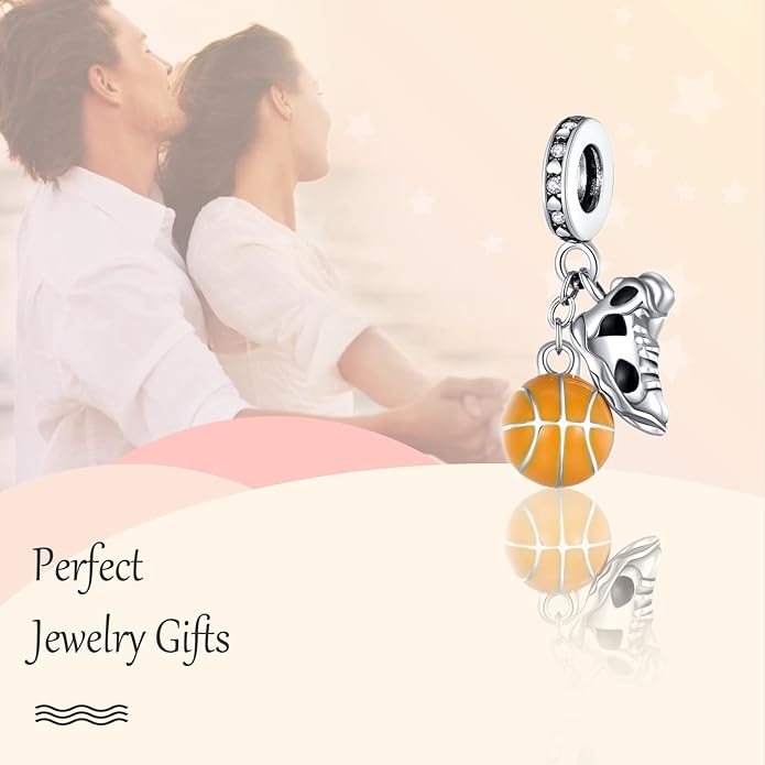 Annmors Charms for Bracelets Family Animal Safety Chains Nature Dangle for Women Bracelets & Necklace Pendant