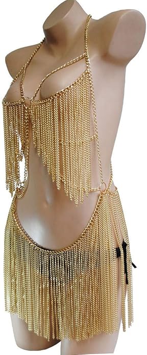 Connie Cloris Women's Sexy Suit Body Chain
