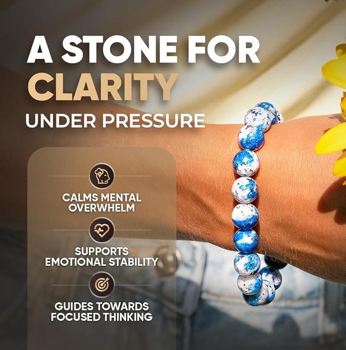 Conscious Items Spiritual Bracelets for Women & Men, Healing Crystal Bracelet with Natural Stones for Meditation, Chakra Alignment & Inner Transformation