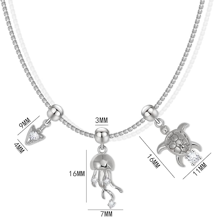 Summer Holiday Necklace,Dainty Chain, Charm Necklace For Women,Cute Cat Charm,Natural Pearls,18k Gold Plated,Choose Your Favorite Charm, Change Easily