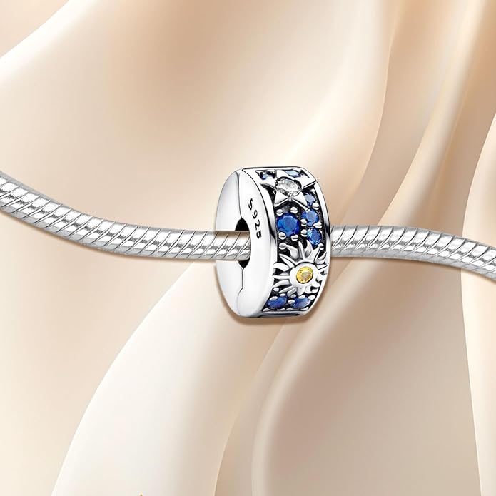 Annmors Charms for Bracelets Family Animal Safety Chains Nature Dangle for Women Bracelets & Necklace Pendant