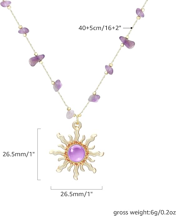 Charm Necklace for Women Gold Evil Eye Sun Moon Flower Coin Pendant Necklace Dainty Paperclip Chain Vintage Luck Amulet Choker Necklaces Celestial Jewelry Gift