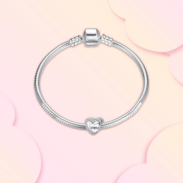 Annmors Charms for Bracelets Family Animal Safety Chains Nature Dangle for Women Bracelets & Necklace Pendant