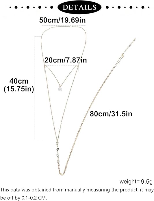 MODRSA Gold Body Chain Jewelry for Women Back Necklace for Backless Dress Backdrop Pearl Rhinestone Belly Chain Waist Chains Bra Chains Lingerie Summer Bikini Bodychain Trendy Sexy Stomach Jewelry