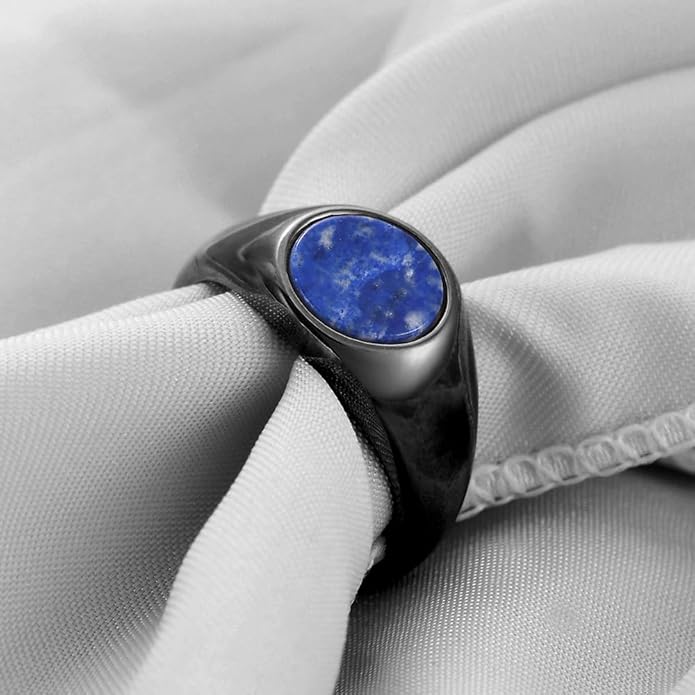 Stainless Steel Round Shape Classical Simple Plain Wedding Engagement Statement Pinky Band Signet Rings for Men Women Size 4-15