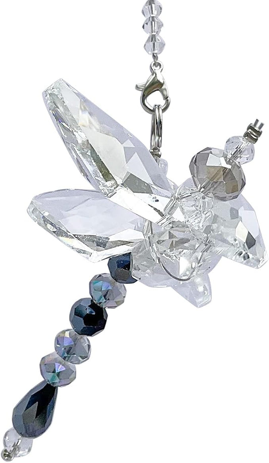 Crystal Dragonfly Blue Navy