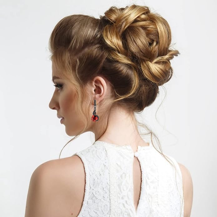 GZWHD Jewelry Set for Women Water Drop Cubic Zirconia Artificial Crystal Earrings Pendant Necklace Open Ring Tennis Bracelet Wedding Anniversary Birthday Engagement Gift for Bridesmaid Wife Girlfriend Friend