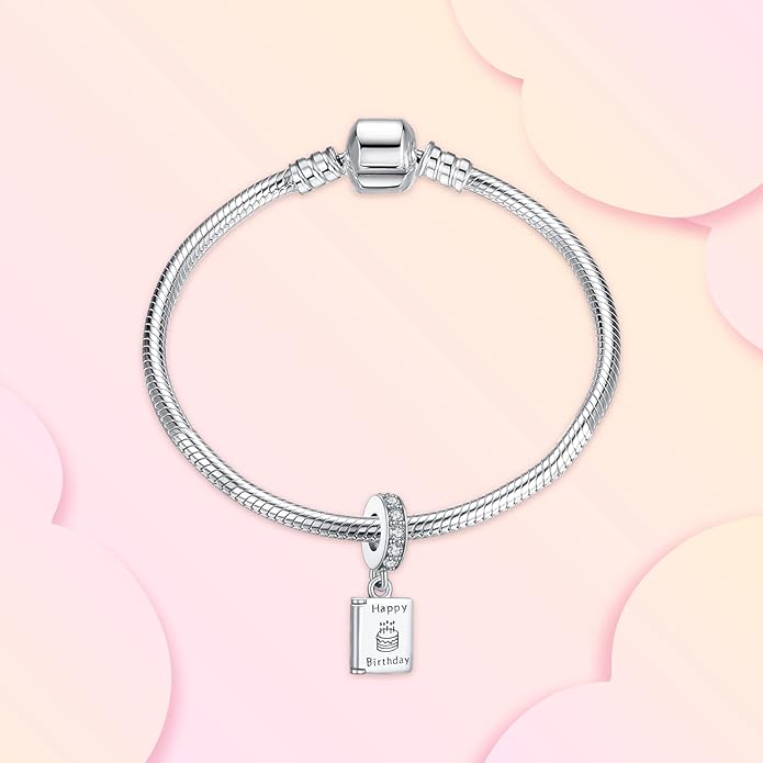 Annmors Charms for Bracelets Family Animal Safety Chains Nature Dangle for Women Bracelets & Necklace Pendant