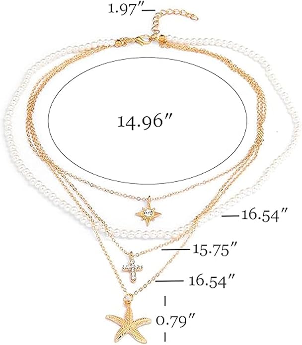 Choistily Charm Necklace Dainty Gold Western Outfit Beach Jewelry for Women Trendy Cowgirl Accessories for Women Gold Bow Sea Shell Pendant Necklace Preppy Stuff Summer Jewelry 2025