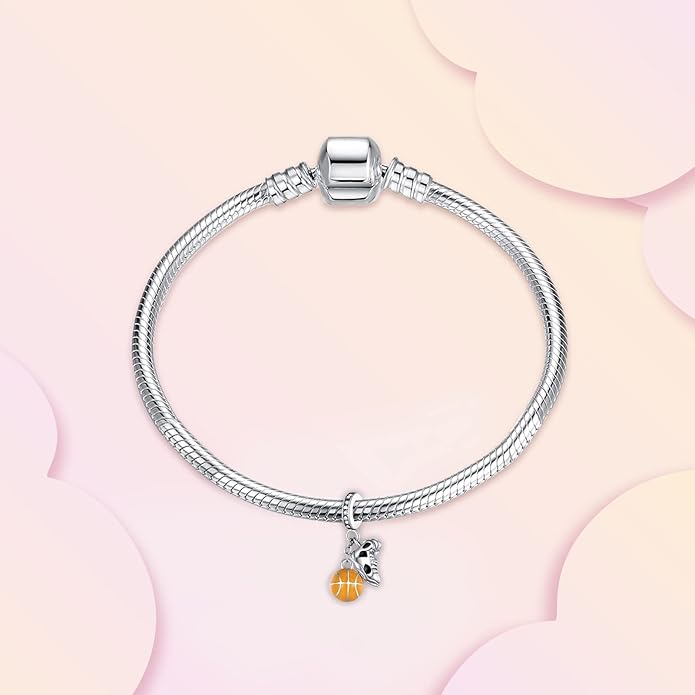 Annmors Charms for Bracelets Family Animal Safety Chains Nature Dangle for Women Bracelets & Necklace Pendant