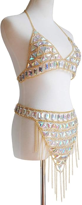 Connie Cloris Women's Sexy Suit Body Chain