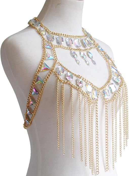 Connie Cloris Women's Sexy Suit Body Chain