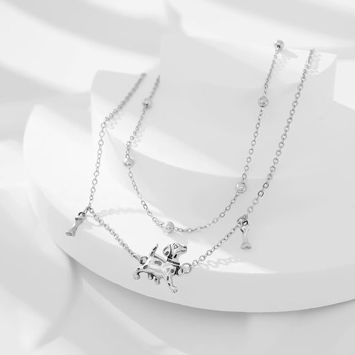 CHIC & ARTSY Womens Sterling Silver Created Opal Layered Anklet Bracelet Dainty Beaded Chain Adjustable 11" Best Friend Anklet