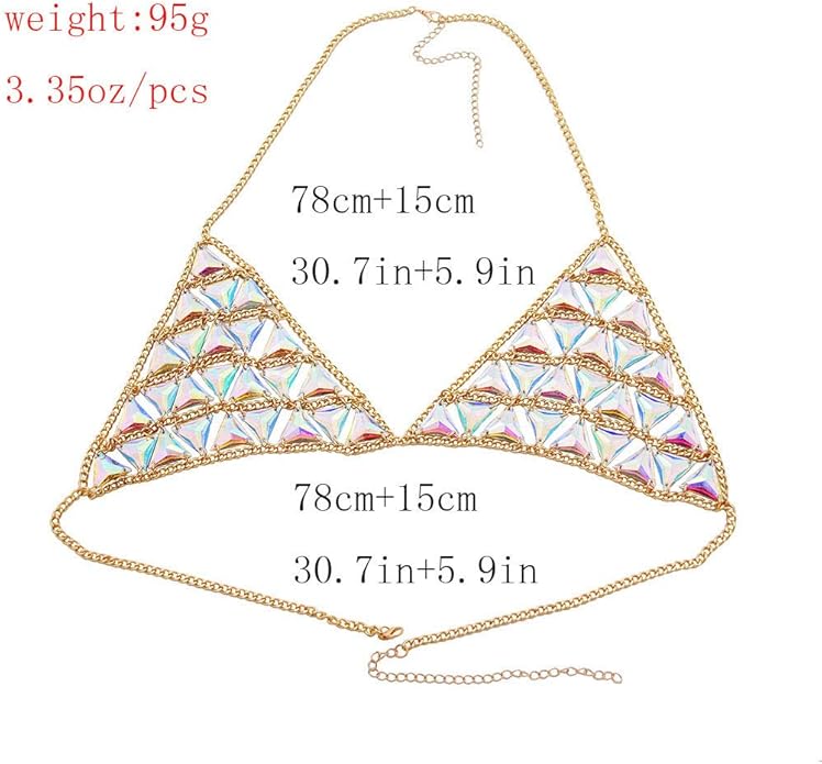 Connie Cloris Women's Sexy Suit Body Chain