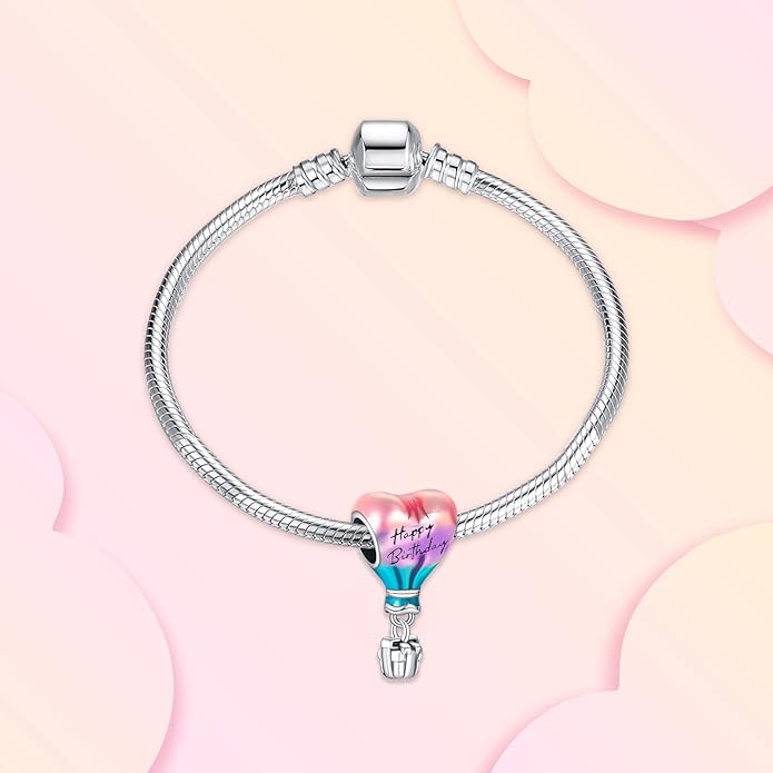 Annmors Charms for Bracelets Family Animal Safety Chains Nature Dangle for Women Bracelets & Necklace Pendant