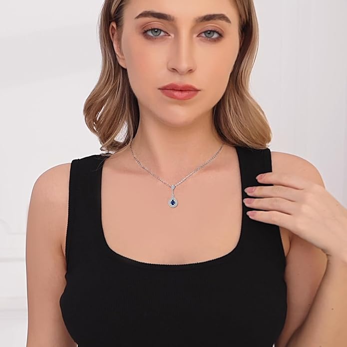 Silver Pendant Necklace for Women, Womens Necklaces Trendy Silver Jewelry, Fashion Necklace Gifts for Women