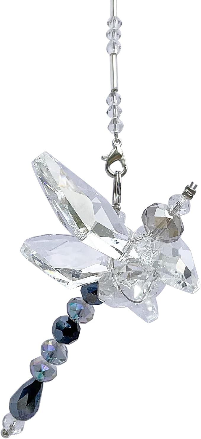 Crystal Dragonfly Blue Navy