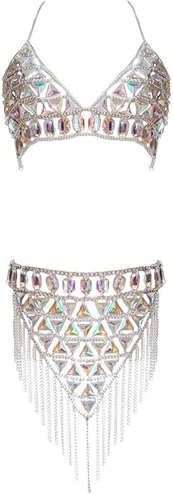 Connie Cloris Women's Sexy Suit Body Chain