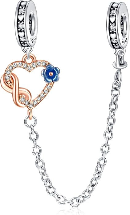 Annmors Charms for Bracelets Family Animal Safety Chains Nature Dangle for Women Bracelets & Necklace Pendant