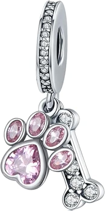 Annmors Charms for Bracelets Family Animal Safety Chains Nature Dangle for Women Bracelets & Necklace Pendant