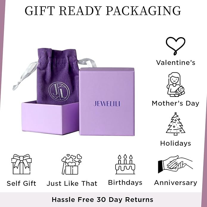 Jewelili Sterling Silver 8X6 MM and 5X3 MM Oval Created Opal and Round Created White Sapphire 3-Stone Engagement Ring