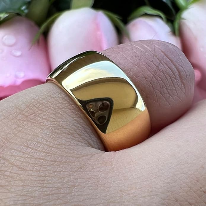 4mm 6mm 8mm 10mm Silver/Gold/White Tungsten Rings for Men Women Couple Fashion Jewelry Anniversary Engagement Wedding Bands Domed Polished I Love You Engraved Comfort Fit