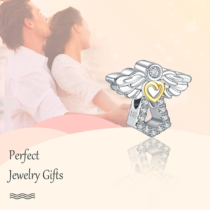 Annmors Charms for Bracelets Family Animal Safety Chains Nature Dangle for Women Bracelets & Necklace Pendant