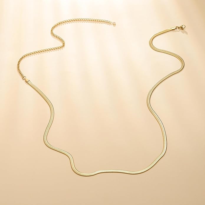 Turandoss 1-3PCS 18K Gold Plated Waist Chains for Women - Gold Layered Belly Body Chain for The Waist Adjustable Multilayer Sexy Bikini Waist Chain for Women Dainty Beach Waist Jewelry for Women