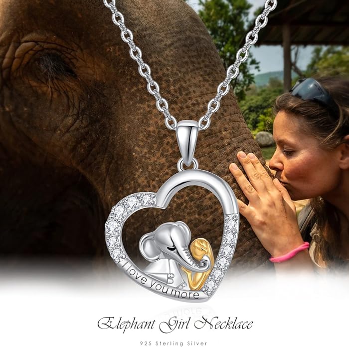 Palpitate Heart Necklaces for Women Forever Love Pendant Necklace Anniversary Valentine's Day Gifts for Lovers Wife Her Mom