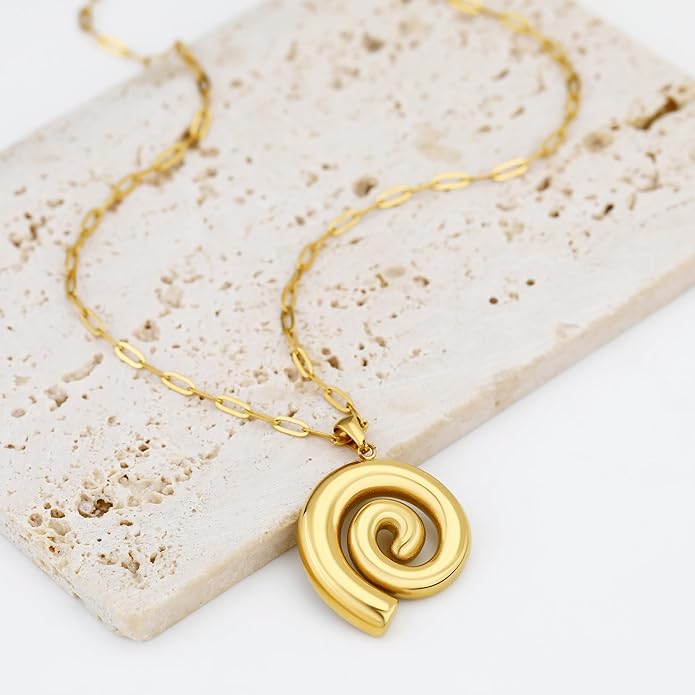 Charm Necklace for Women Gold Evil Eye Sun Moon Flower Coin Pendant Necklace Dainty Paperclip Chain Vintage Luck Amulet Choker Necklaces Celestial Jewelry Gift