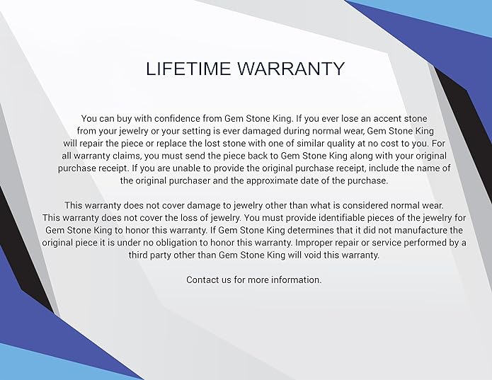 Gem Stone King 10K White Gold 6MM Heart Shape Gemstone Birthstone and White Diamond Irish Celtic Claddagh Engagement Ring | Gold Ring For Women | Available In Size 5, 6, 7, 8, 9