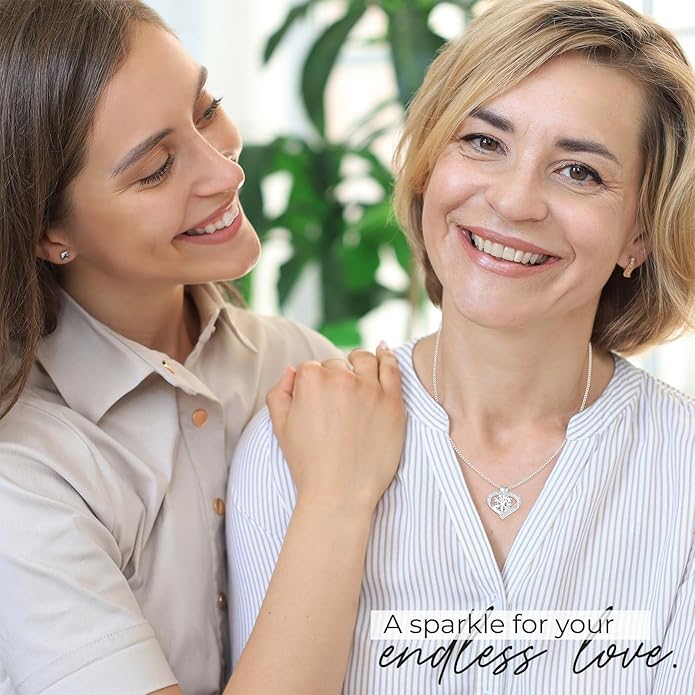 GRA-Certified 1-3 Carat Moissanite Heart Pendant Necklace for Wife or Girlfriend, Romantic Gift Necklace Perfect for Women on Anniversaries, Birthdays, and Valentine's Day