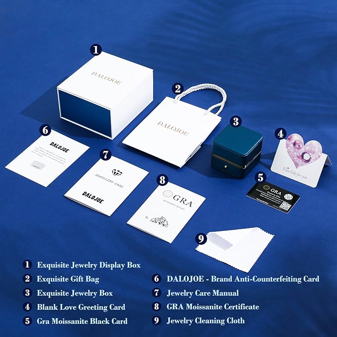 Moissanite Necklace for Women, 1-3 Carat Moissanite Heart Necklace Engraved with 'I LOVE YOU', Birthday Gift for Wife, Anniversary Present for Wife, Women, Jewelry Gifts for Girlfriend, Mom