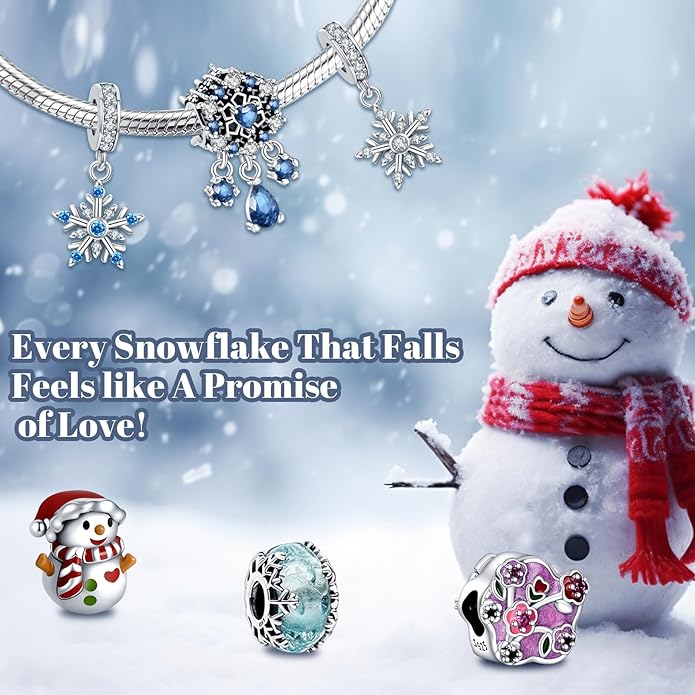 Annmors Charms for Bracelets Family Animal Safety Chains Nature Dangle for Women Bracelets & Necklace Pendant