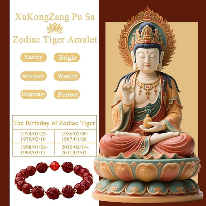 Feng Shui Triple Protection Bracelet for Women,Lucky Chinese Red Cinnabar Zodiac Prayer Bead Bracelet to Attract Wealth or Money,Mother's Day Birthday Christmas Good Luck Jewelry Gigt for Women to Bring Luck Prosperity